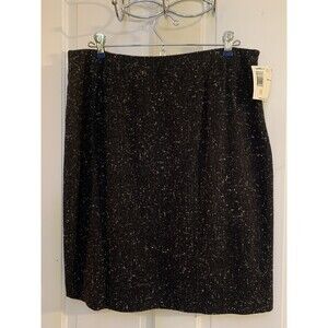 Liz Claiborne Gray Speckled Skirt, "Shades of Grey" Size 14P, Style# 60850213 A